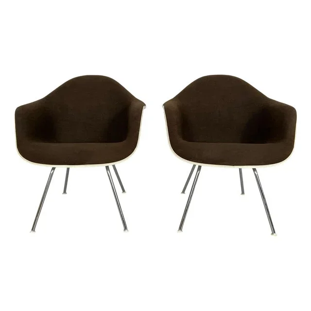 Set of Armchairs Model: Dax by Charles and Ray Eames for Vitra