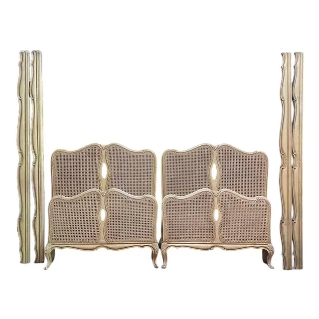 Set of Louis XV Cane Beds
