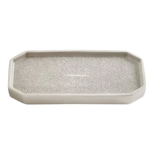 Shagreen Bath Accessories Tray