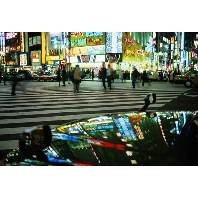 Shinjuku, Tokyo, Japan’ Contemporary Archival Color Photograph Print From the Original Negative by Grant v. Faint – 20×16
