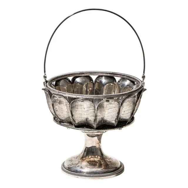 Silver Handled Bowl by Benedikt N.K. Ranninger, Vienna, 1819