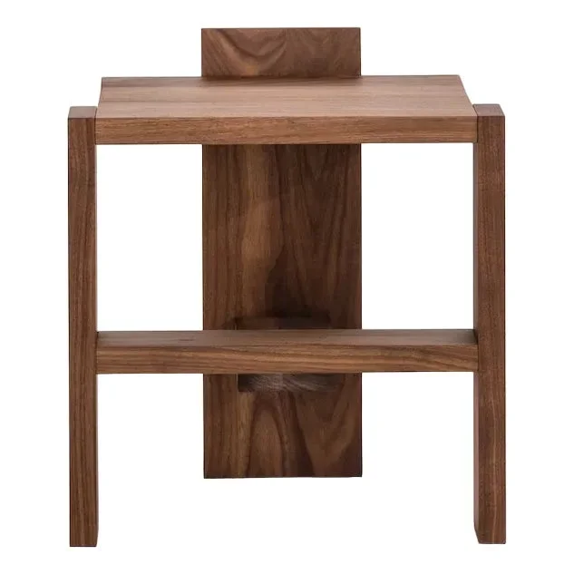 Sixplank 44 Stool in Walnut by Moca