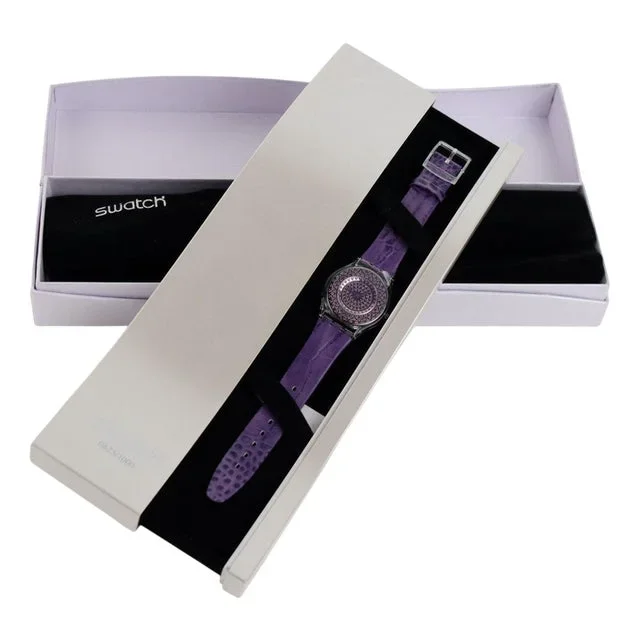 Skin Ruby Lustrous Bliss SFZ112 Watch from Swatch
