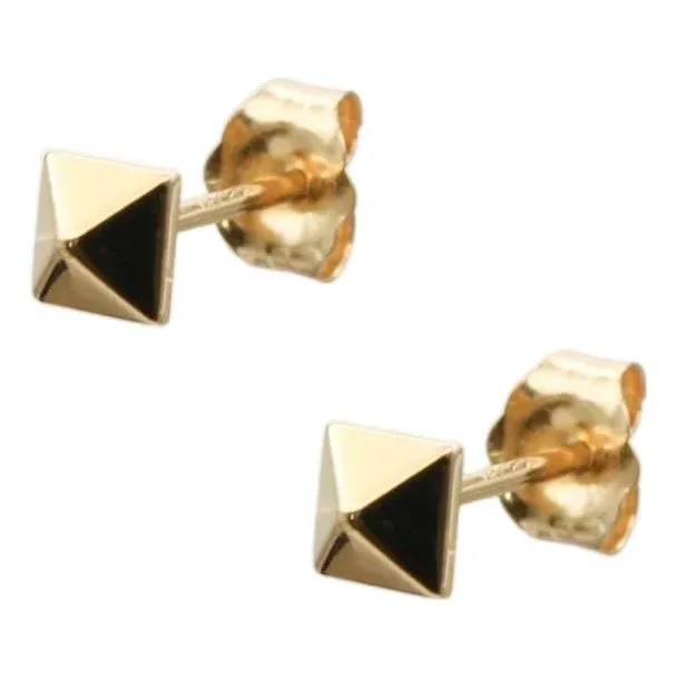 Small Pyramid Studs by Anjalé, A Pair