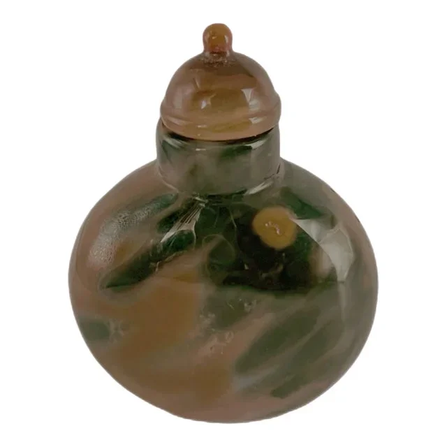 Small Vintage Chalcedony Snuff Bottle