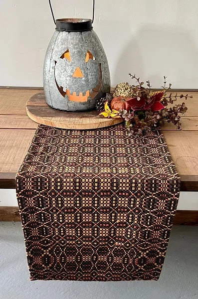 Smithfield Mustard/Pumpkin/Black Long Runner