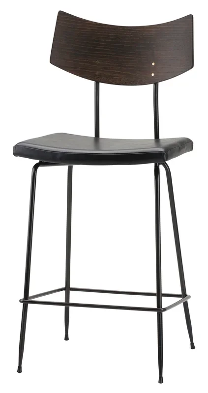 Soli Counter Stool – Black