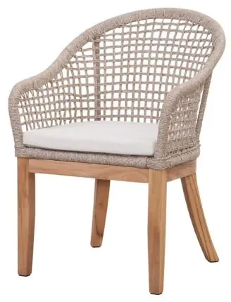 Solid Teak Wood Outdoor Shenandoah Arm Chair