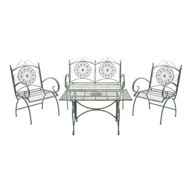 Sophie 4 Piece Set – Antique Dark Green