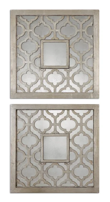 Sorbolo Squares Decorative Mirror Set/2