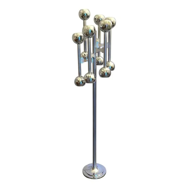 Space Age Floor Lamp by Gaetano Sciolari, 1970s