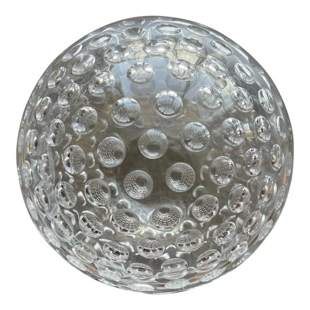 Space Age Lucite Ball Ice Bucket Luca Giusti Grainware Herb Ritts