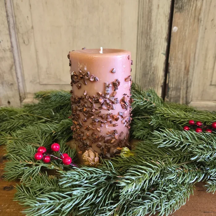 Spice Cake Pillar Candle 3″ x 6″