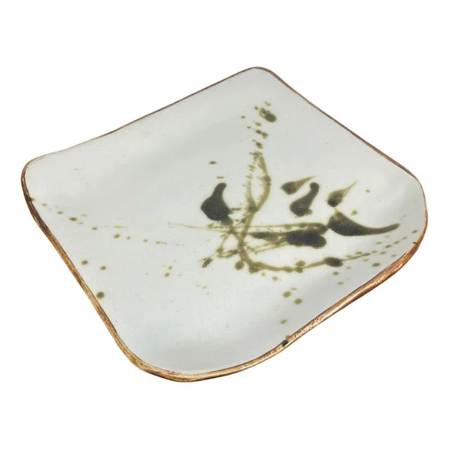 Square Dish from La Colombe, 1950s-1960s