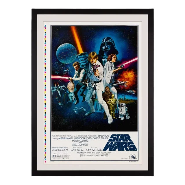 Star Wars Original Style C Printers Proof One Sheet Movie Poster, 1977