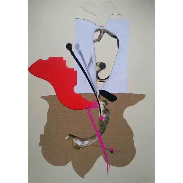 Stefano Mazzolini, Specu, 2023, Collage on Paper