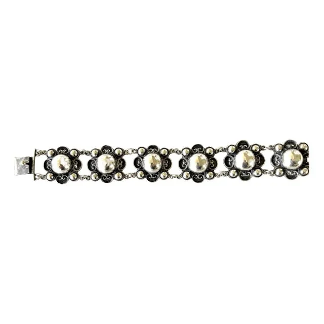 Sterling Silver Mid Century Bracelet