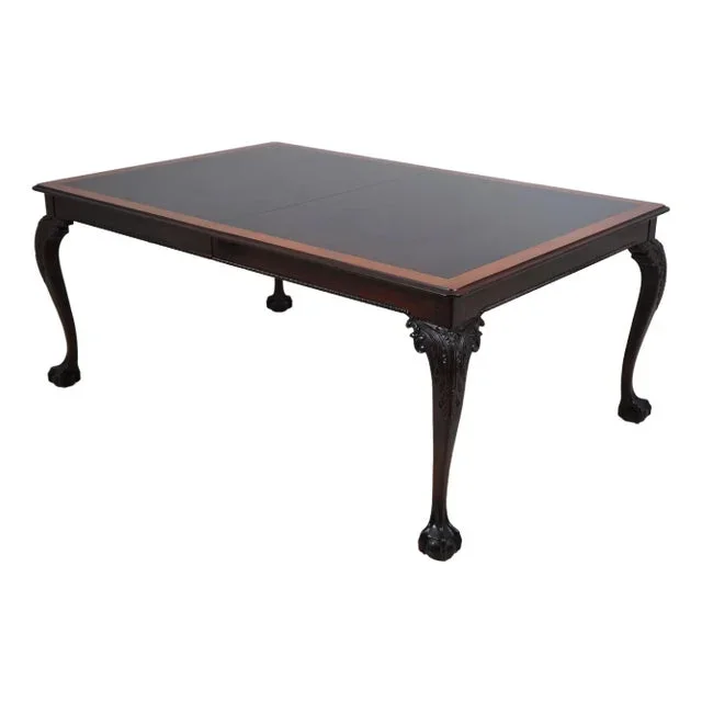 Stickley Ball & Claw Mahogany Dining Room Table