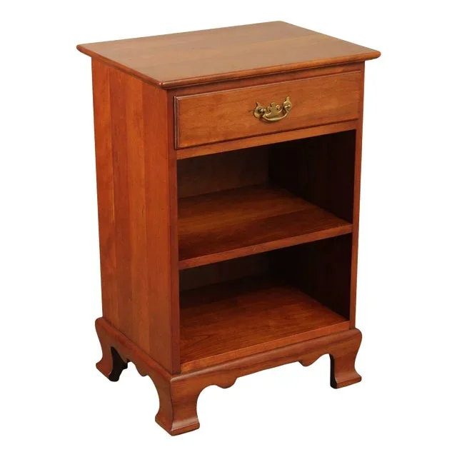 Stickley Cherry Valley Chippendale Style Nightstand