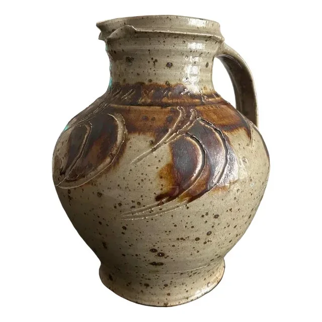 Stoneware Pitcher by Alain Magne La Borne, 1960s