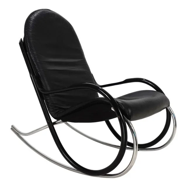 Strässle Nonna Rocking Chair by Paul Tuttle, 1972