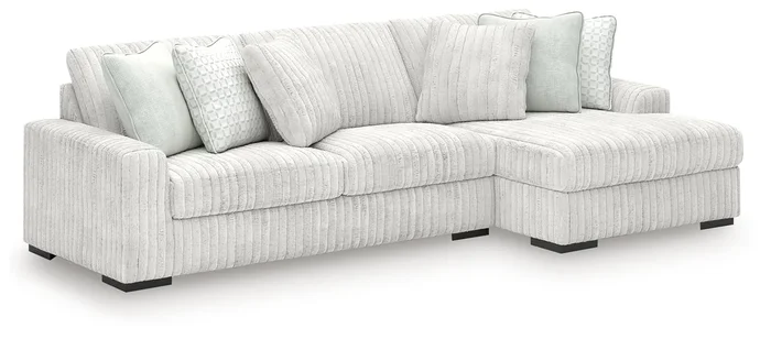Stupendous Alloy 2-Piece RAF Chaise Sectional