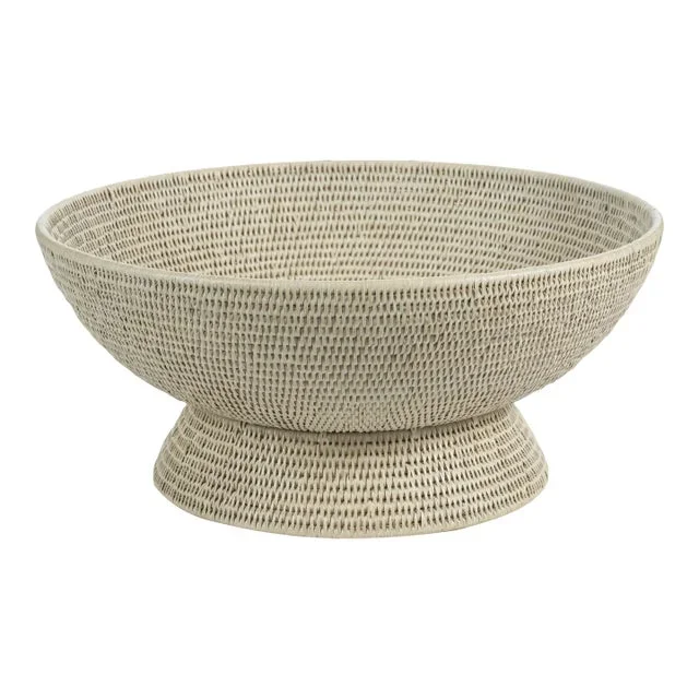 Surbiton Large Rattan Footed Bowl