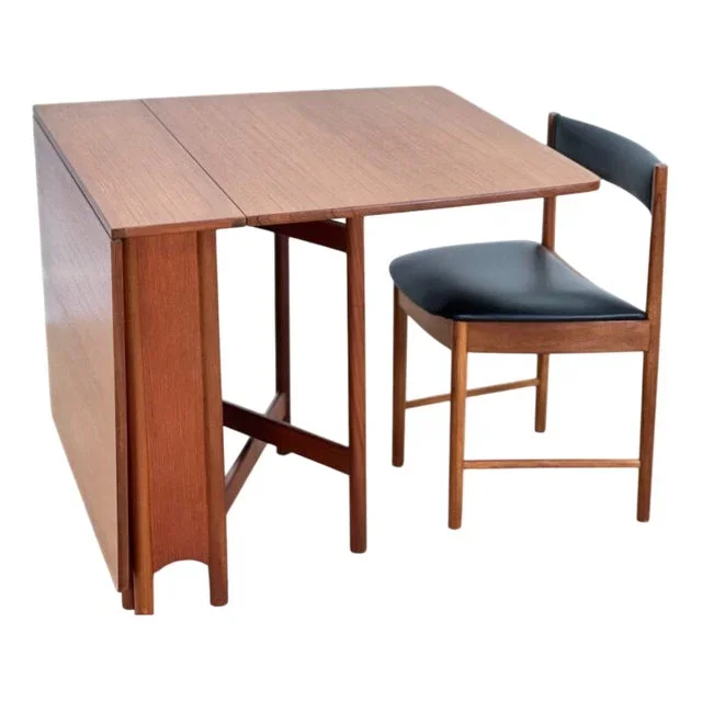Teak Folding Table by Tom Robertson for McIntosh, 1960s