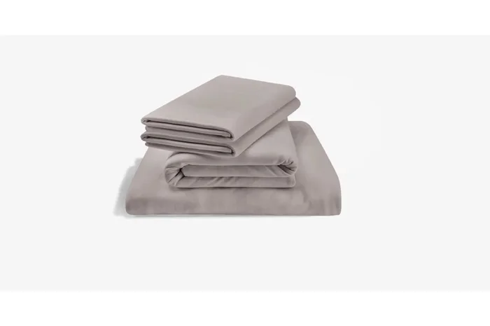 Tempur-Pedic Rayon Sheets in Cool Gray, Split Eastern King (2)