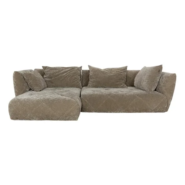 Teratai Fabric Corner Sofa from Bretz