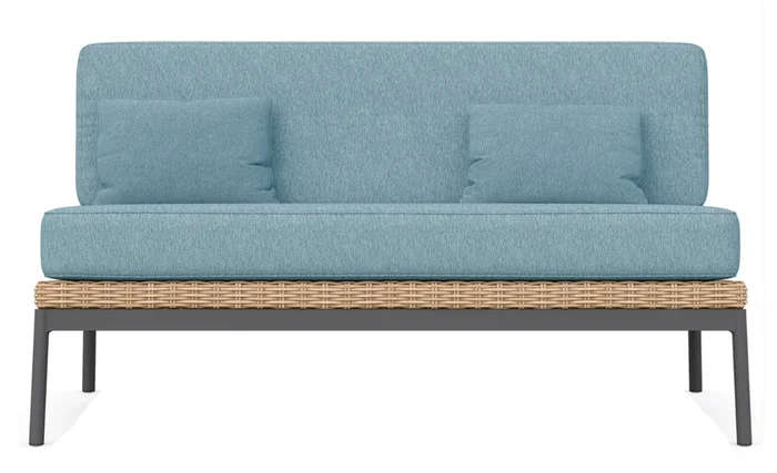 Terra 2 Seat Sofa – Haze
