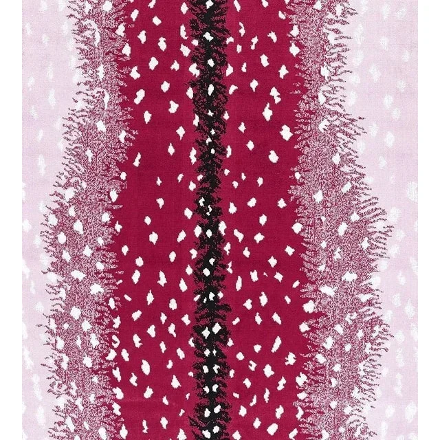 The House of Scalamandré Antelope Fabric, Raspberry