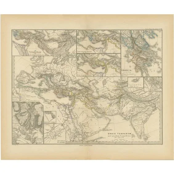 The World After the Battle of Corupedium Map, 1880