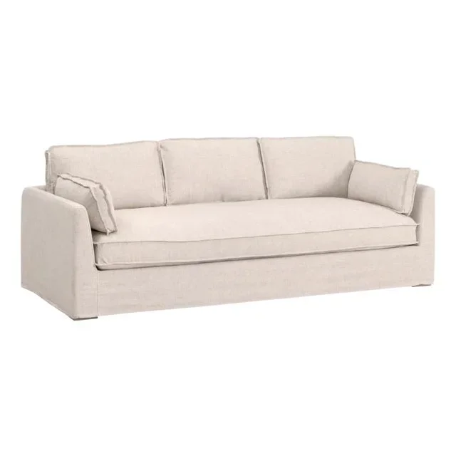 Thea Taper Performance Fabric Slipcover Outdoor Sofa