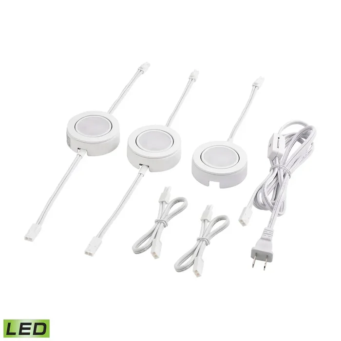 Thomas Lighting Tuxedo Swivel 3-Light Under Cabinet / Utility – MLE433-5-30K
