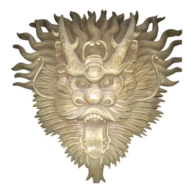 Tibetan Tribal Mask Wall Hanging