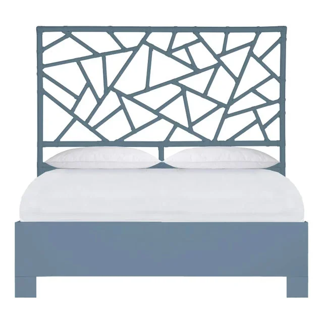 Tiffany Standard Bed Queen, Regatta Blue