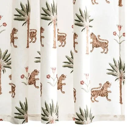 Tiger Palm Shower Curtain by Matouk