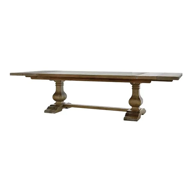 Timeless Extendable Trestle Dining Table