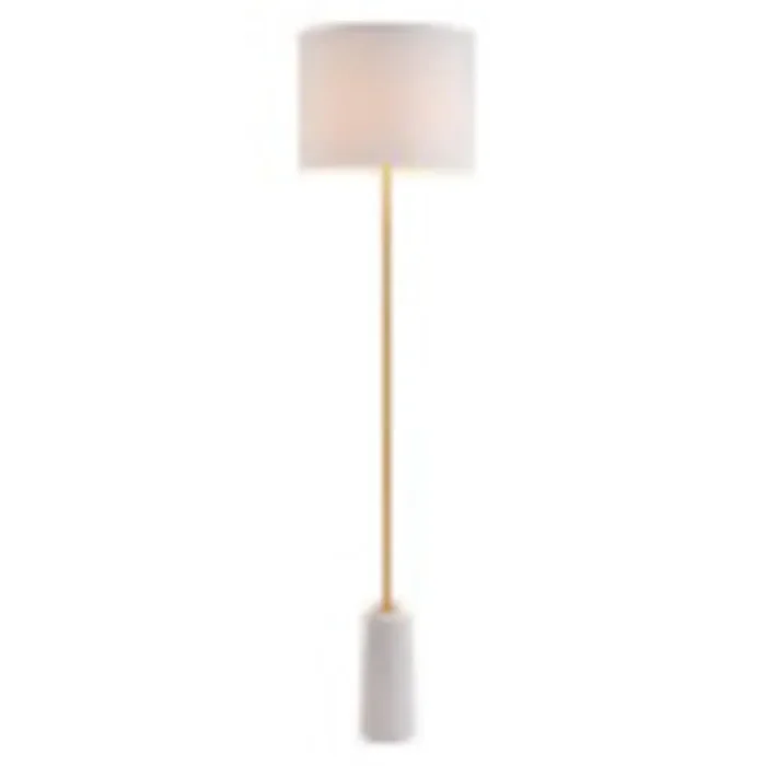 Titan Floor Lamp White & Gold