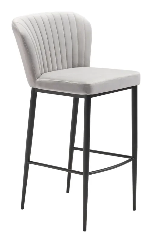 Tolivere Bar Chair (set Of 2) Gray