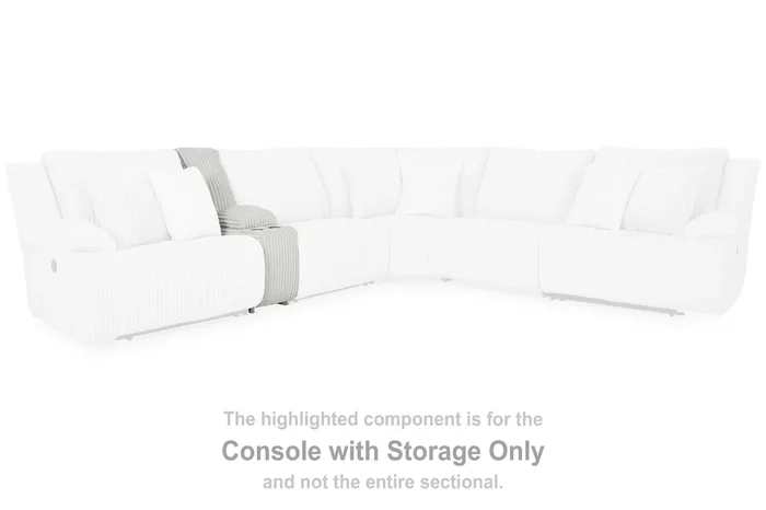 Top Tier Alloy Console with Storage