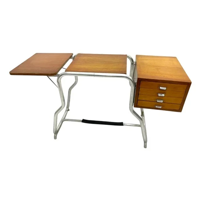 Tubular Typing Desk, 1960s