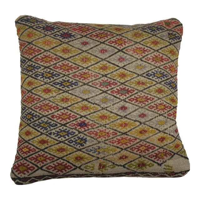 Turkish Cicim Pillow Cover