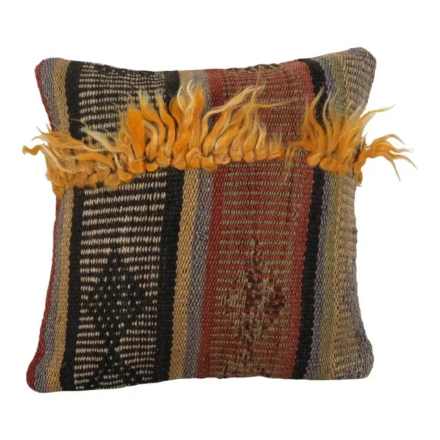 Turkish Kilim Rug Cushion Cover
