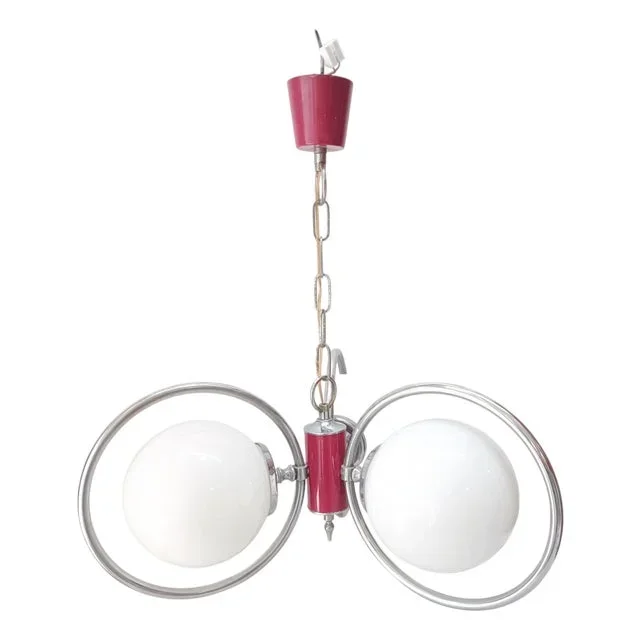 UFO Lamp in the style of Stilnovo, 1950s