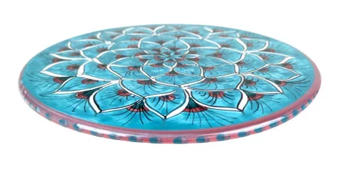Under Pot Peacock Light Blue
