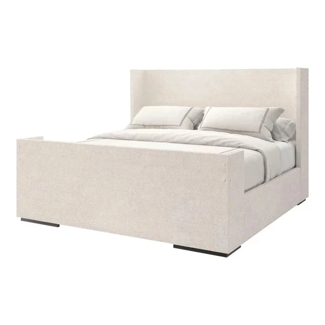 Upholstered King Size Minimalist Bed