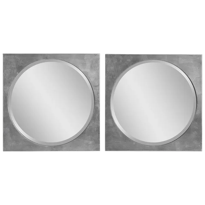 Uttermost Aletris Modern Square Mirrors, S/2
