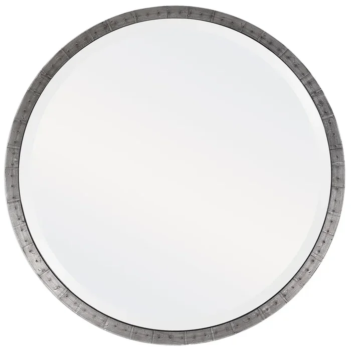 Uttermost Bartow Industrial Round Mirror